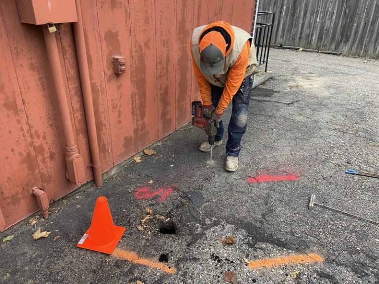 parking-lot sinkhole inspection and injection layout (image 3)