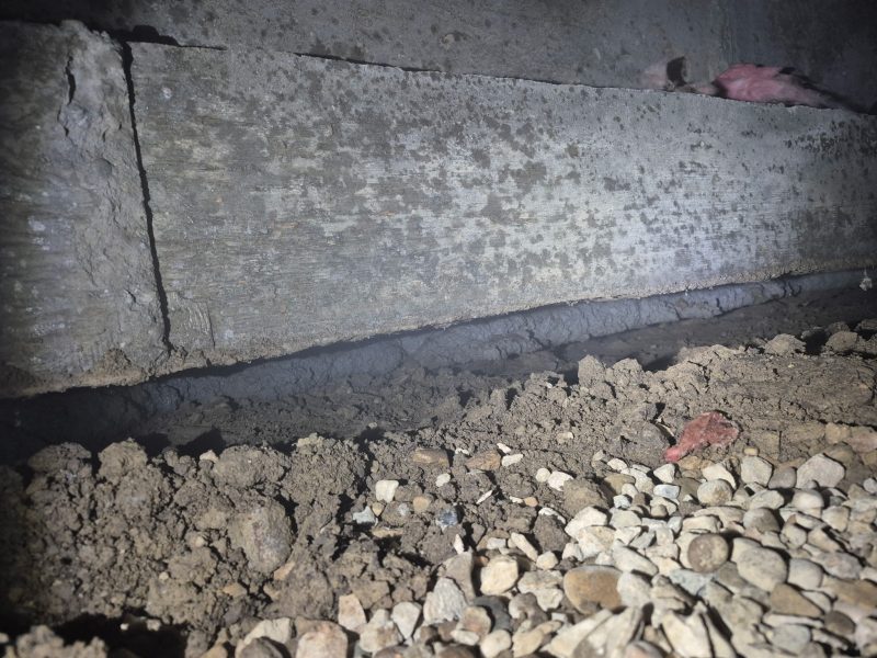 crawl-space footing void filled with structural foam (image 2)