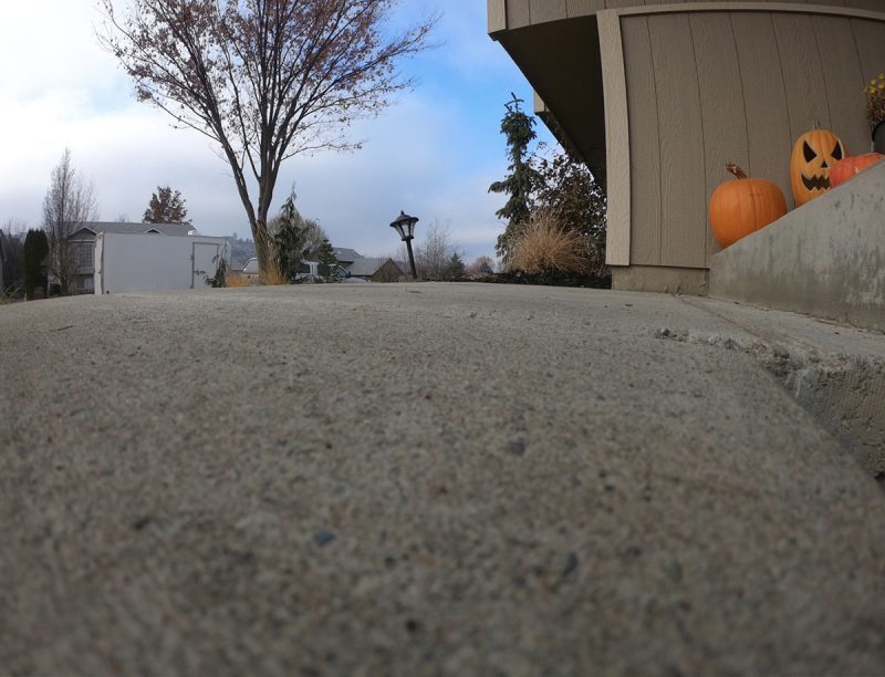 settled residential sidewalk panels (image 2)