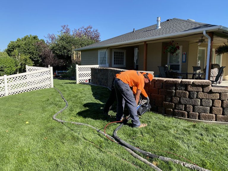 retaining wall, patio, and injection work (image 6)