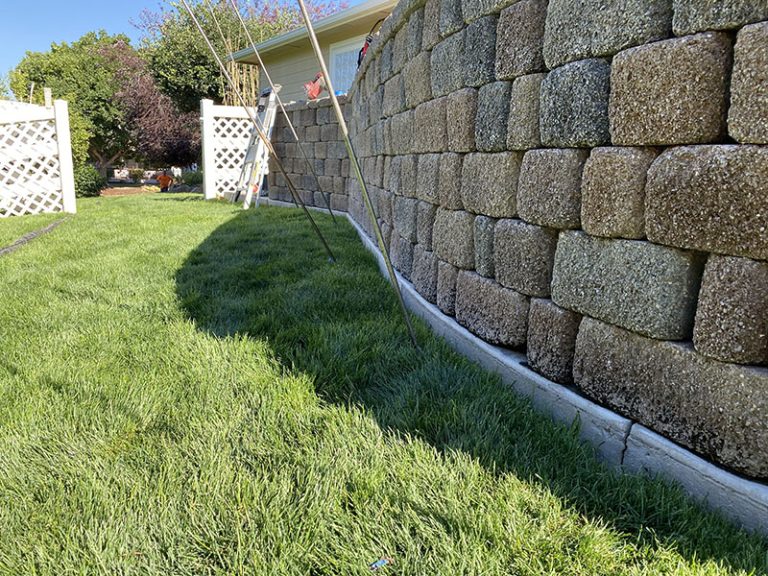 retaining wall, patio, and injection work (image 5)