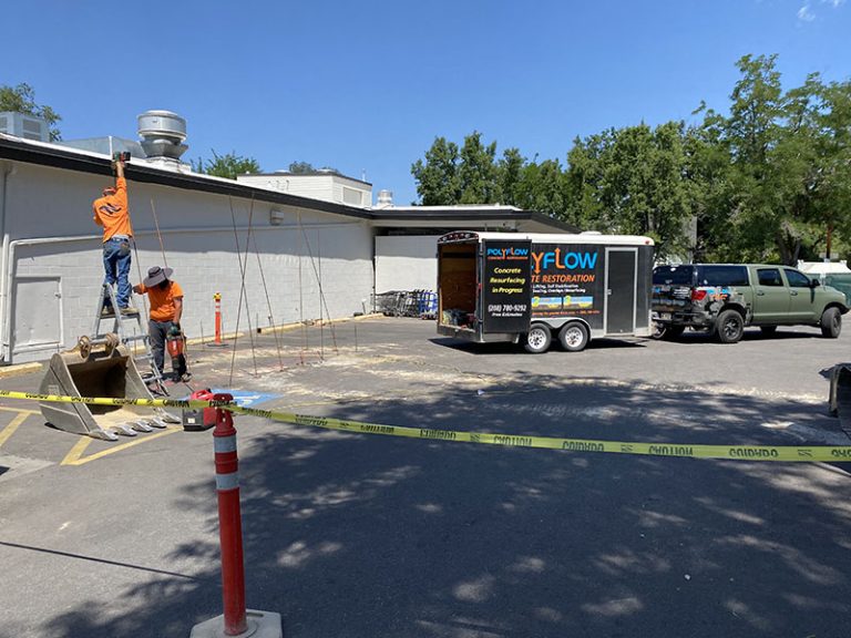 parking-lot excavation shoring work (image 5)