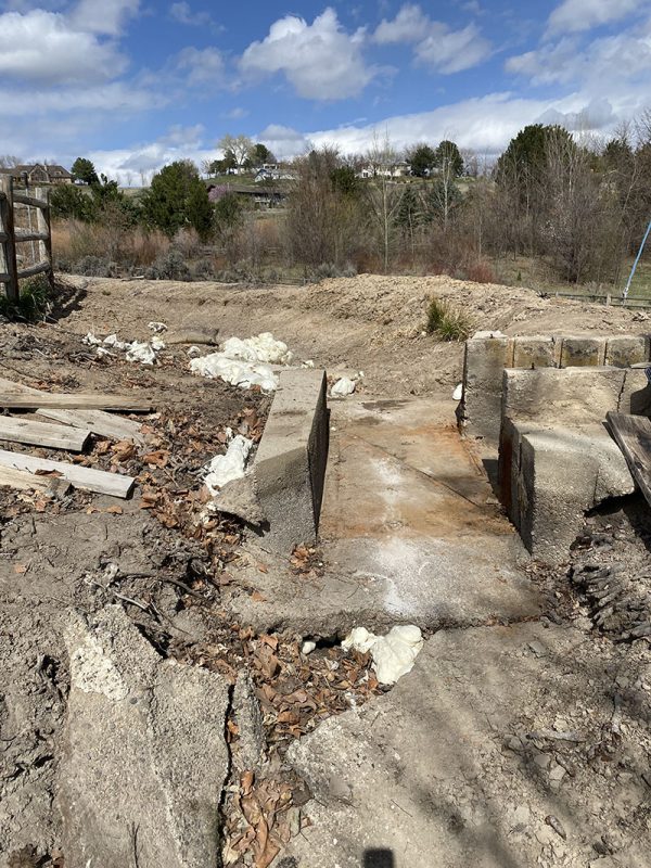 weir-area washout and void-fill work (image 4)